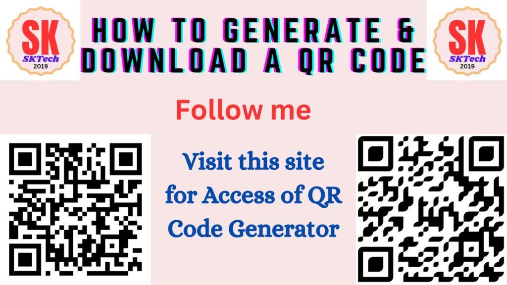 How to Generate And Download a QR Code