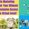 Affiliate Marketing Unleashed: Your Ultimate Guide + Exclusive Access to a Free Virtual Event!