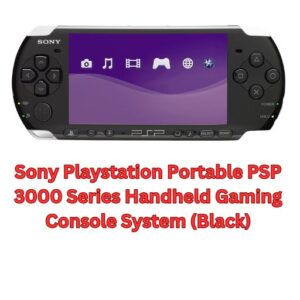 Sony Playstation Portable PSP 3000 Series Handheld Gaming Console System (Black)