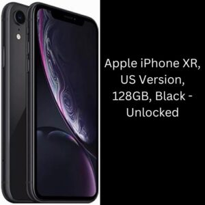 Apple iPhone XR, US Version, 128GB, Black - Unlocked