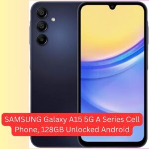 SAMSUNG Galaxy A15 5G A Series Cell Phone, 128GB Unlocked Android