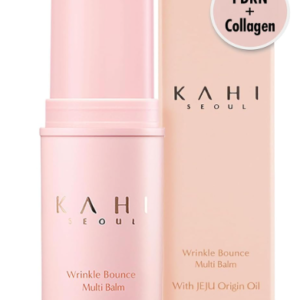 KAHI Wrinkle Bounce Multi Balm Stick | PDRN Collagen Wrinkle Stick | Korean Skin Care |All-in-One Hydrating Lip Balm Eye Cream Neck Cream Make Up Base & Face Mist Moisture Balm