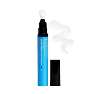 belif Aqua Bomb Cooling Eye Gel – Caffeine & Hyaluronic Acid for Puffiness & Hydration, Niacinamide & Vitamin C for Dark Circles, Adenosine & Collagen for Plumping & Firming, Korean Skin Care